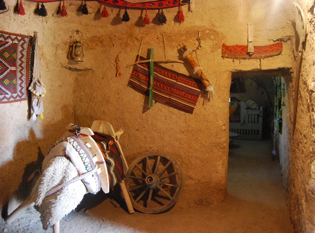 Inside of a beehive house