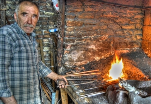 Blacksmith in Beypazari