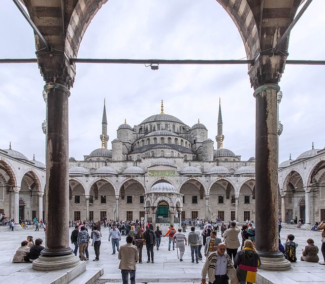 istorinės vietos Stambule