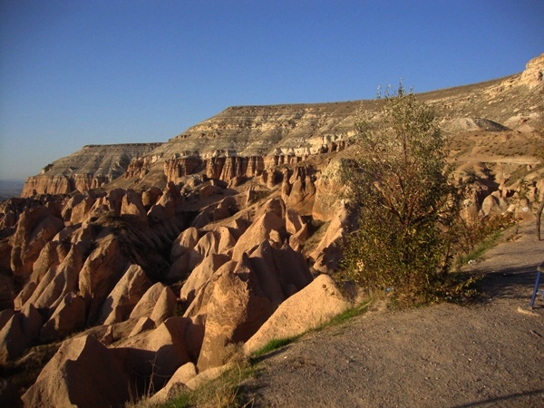 Cappadocia lunar landscape