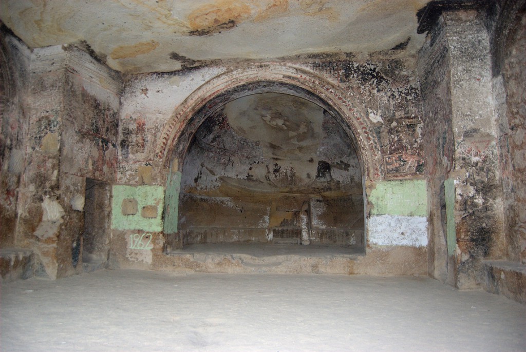 Cavusin Old Church Cappadocia Turkey