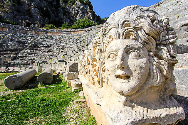 Famous ancient sites of Turkey