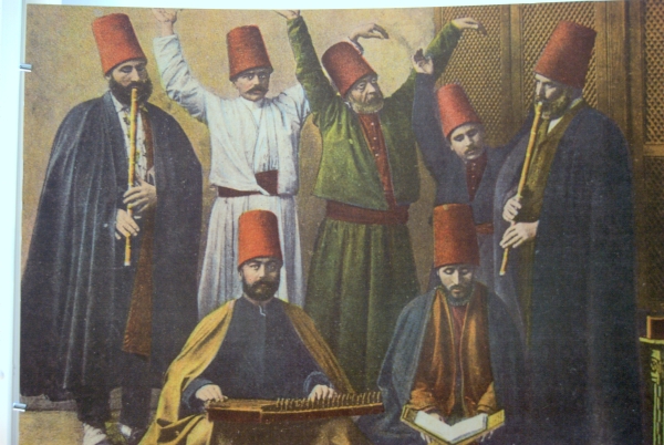 Whirling dervishes in History