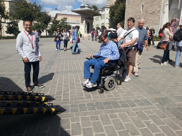 Handicap travel in Turkey