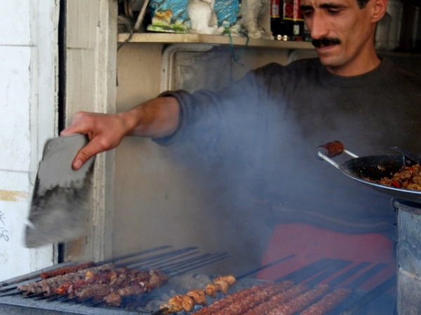 Kebab seller in Gaziantep