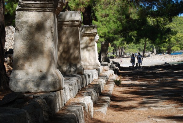 Main-street-at-Phaselis