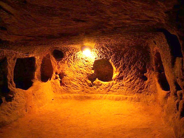 Underground cities of Cappadocia Turkey