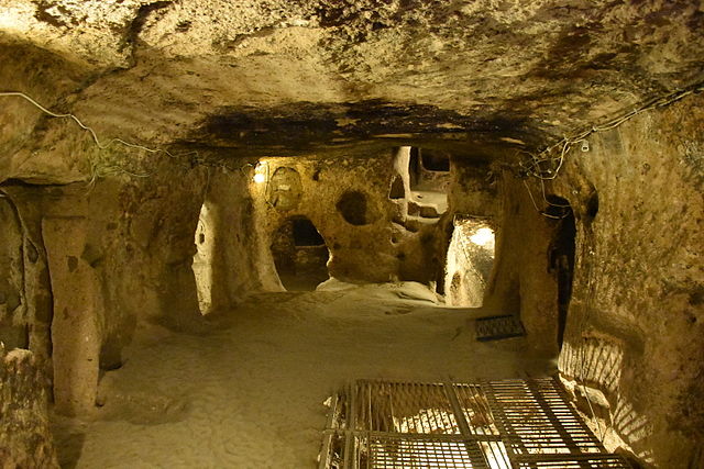 derinkuyu underground city in cappadocia
