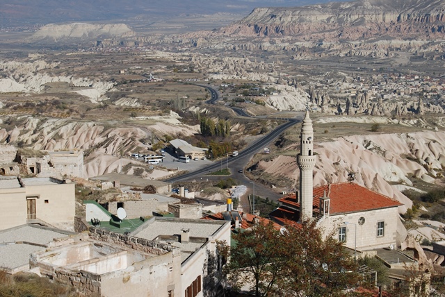 View From Uchisar castle