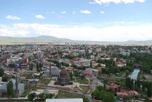 View from Kars castle