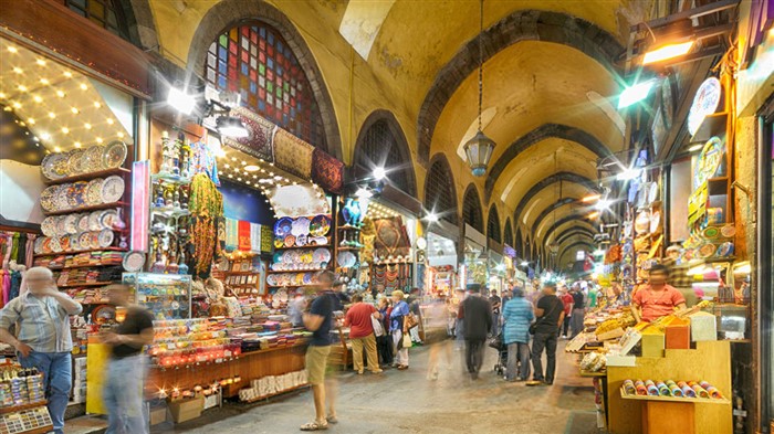 Istanbul spice bazaar