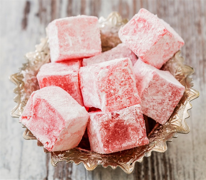 Rose Flavoured Turkish Delight