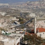 View From Uchisar castle