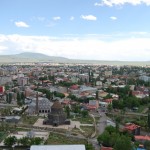 View from Kars castle